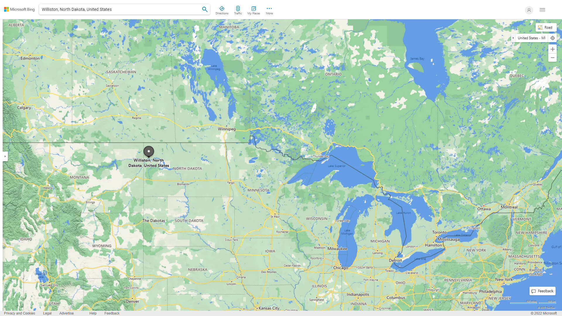 West Fargo Map North Dakota